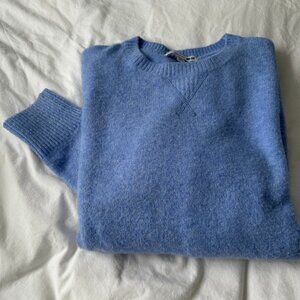 Uniqlo JW Anderson blue souffle sweater